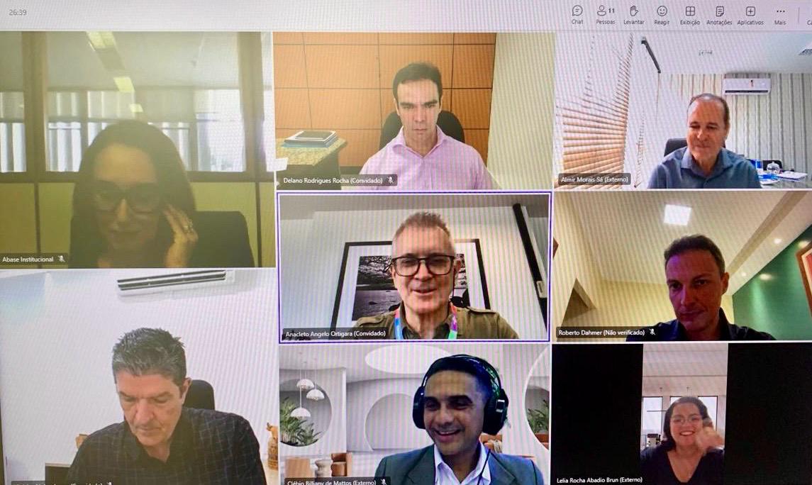 Leia mais sobre o artigo Diretoria da Abase Trata de Pauta para Reunião com Sebrae Nacional