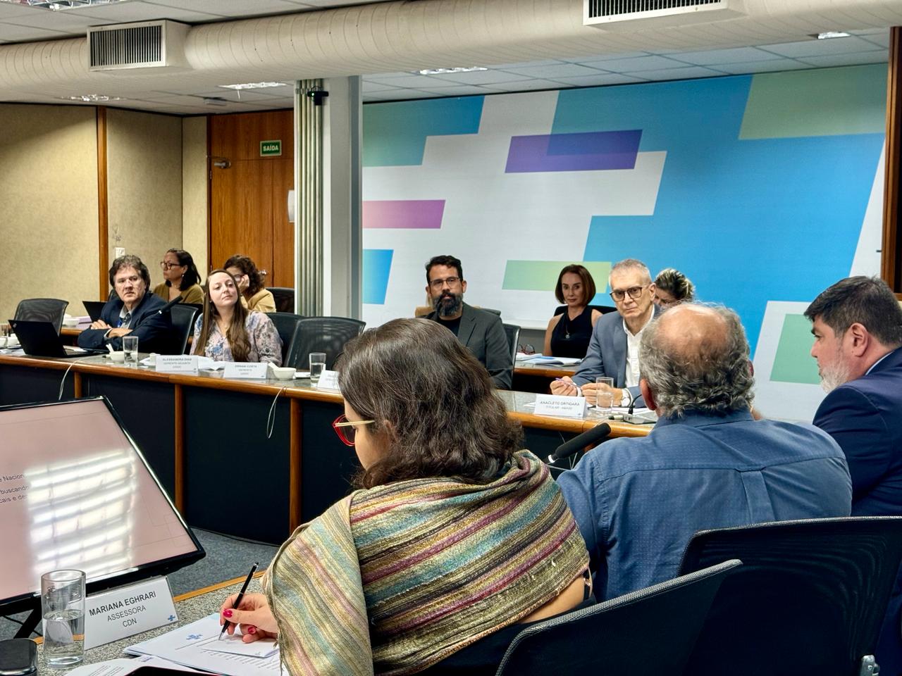 Read more about the article Anacleto Ortigara e Vinicius Lages Participam da Reunião da Comissão de Planejamento do CDN