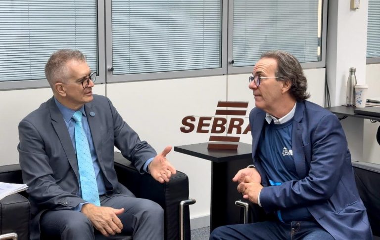 Leia mais sobre o artigo Presidente Anacleto Faz Reunião de Alinhamento com Presidente do Sebrae Nacional, Décio Lima